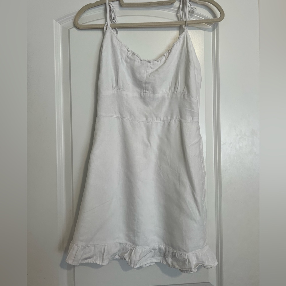A&F white sun dress